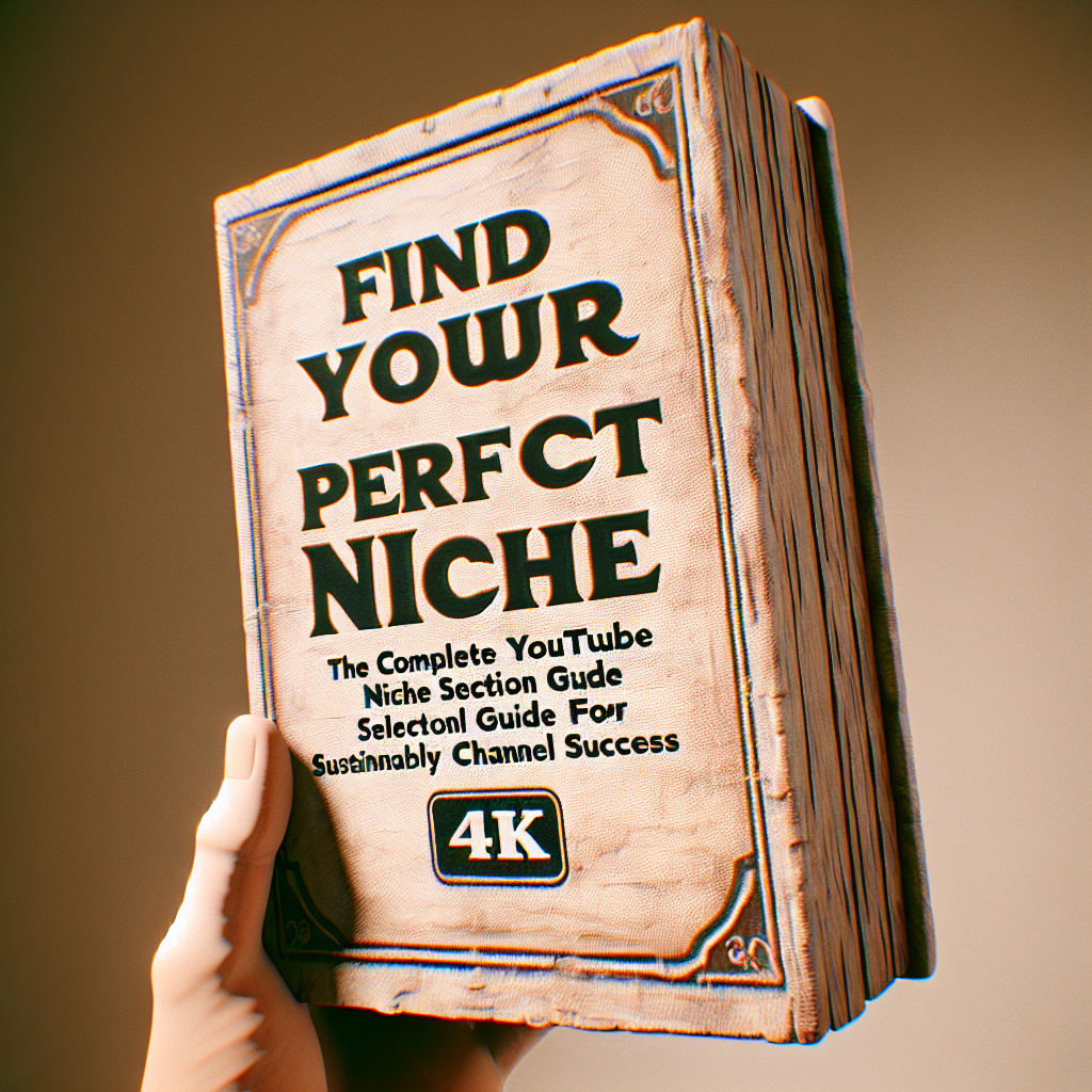 Find Your Perfect Niche: The Complete YouTube Niche Selection Guide for Sustainable Channel Success Find Your Perfect Niche: The Complete YouTube Niche Selection Guide for Sustainable Channel Success