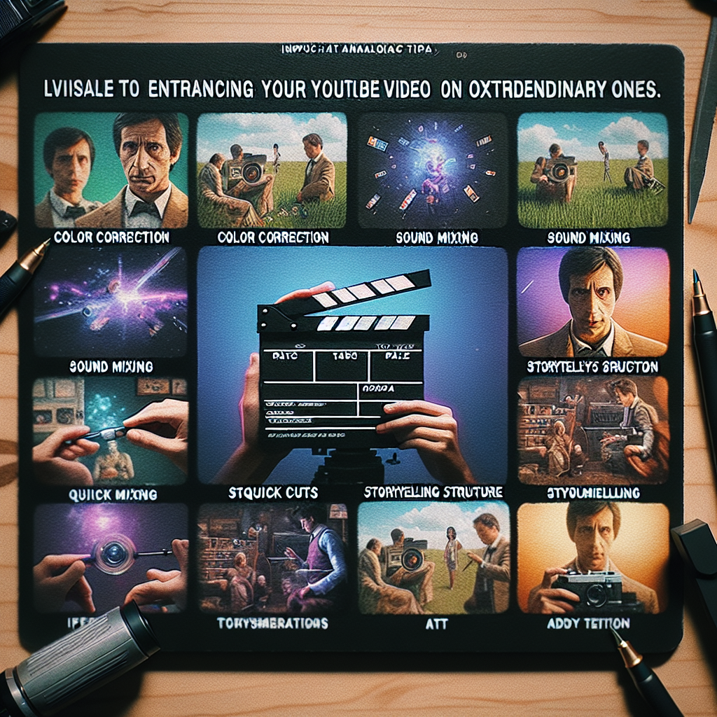 Elevate Your Content: Game-Changing YouTube Video Editing Tips That Make Your Videos Stand Out Elevate Your Content: Game-Changing YouTube Video Editing Tips That Make Your Videos Stand Out