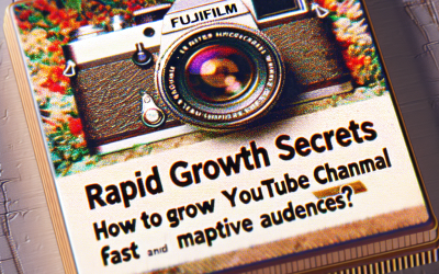 Rapid Growth Secrets: How to Grow Your YouTube Channel Fast and Capture Massive Audiences