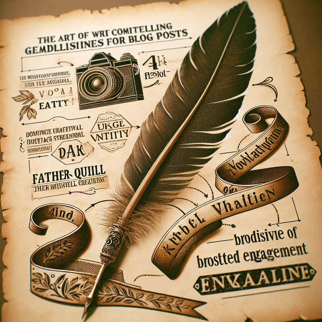 Boost Engagement Instantly by Mastering the Art of Writing Magnetic Headlines for Blogs