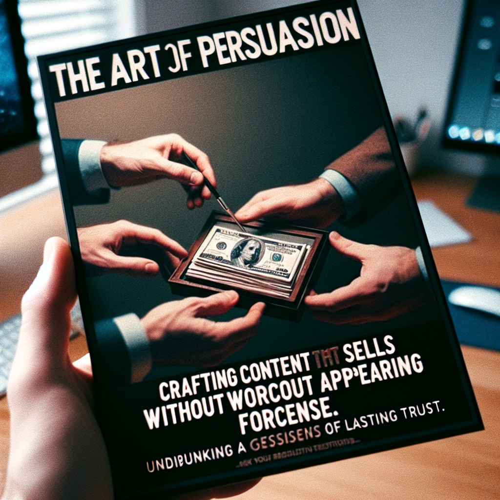 The Art of Persuasion: Crafting Content That Sells Without Being Pushy and Builds Lasting Trust