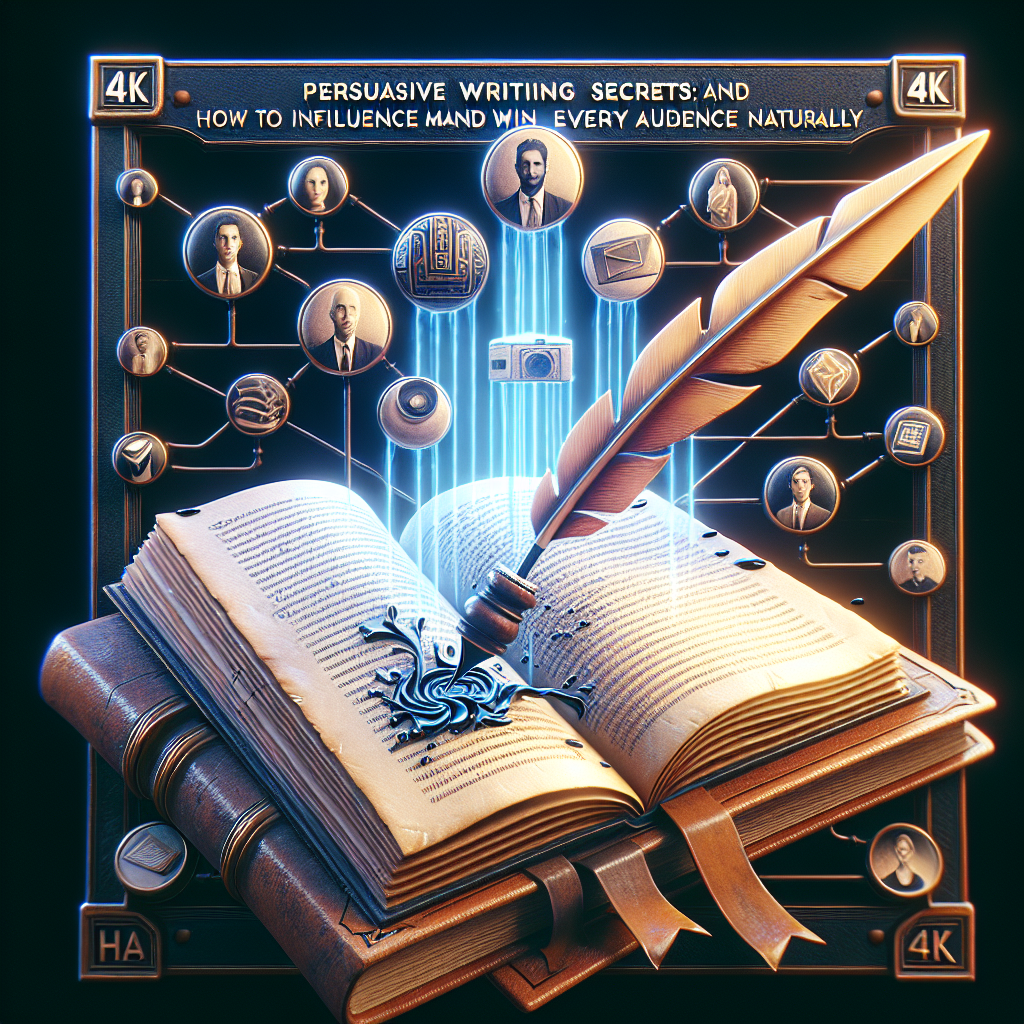 Persuasive Writing Secrets: How to Influence Minds and Win Every Audience Naturally