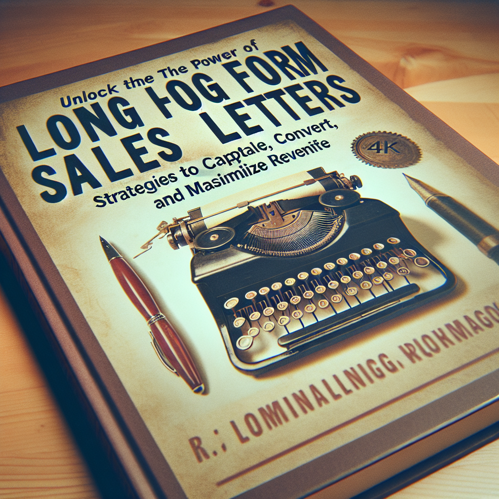 Unlock the Power of Long Form Sales Letters: Strategies to Captivate, Convert, and Maximize Revenue Unlock the Power of Long Form Sales Letters: Strategies to Captivate, Convert, and Maximize Revenue
