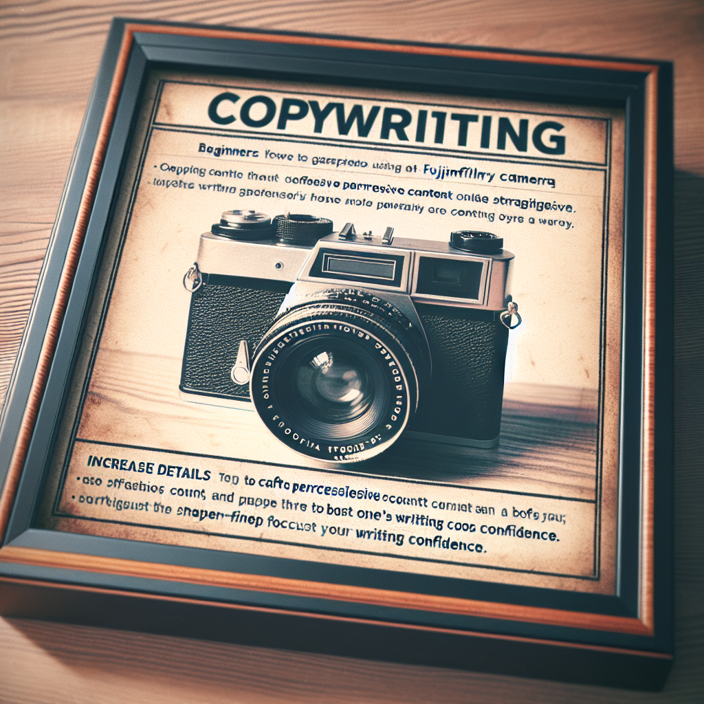 Copywriting for Beginners: Proven Strategies to Craft Persuasive Content and Boost Your Writing Confidence