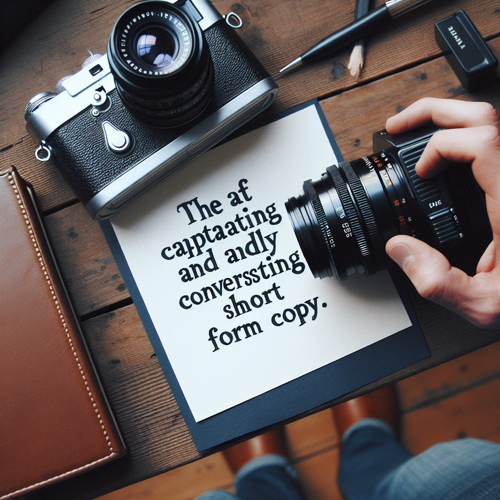 Mastering the Art of How to Write Short Form Copy That Captivates and Converts Effortlessly