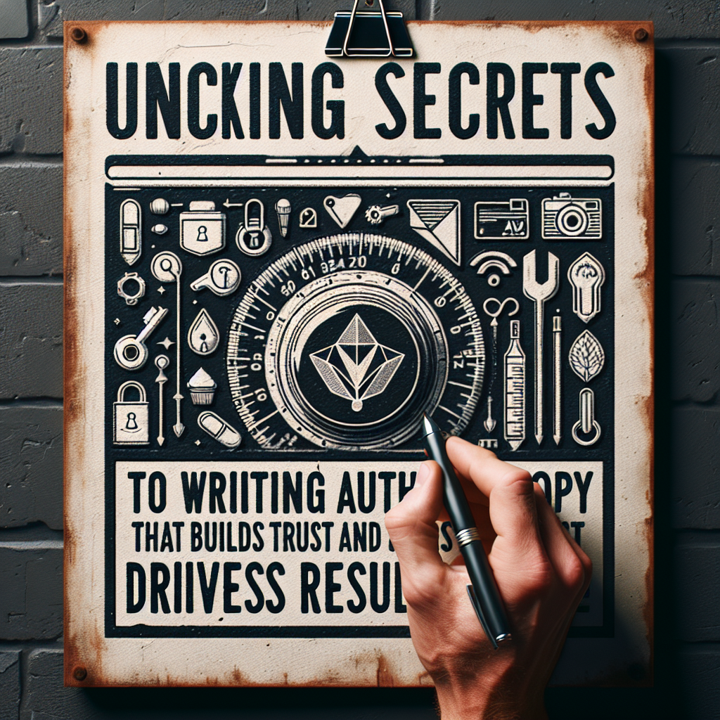 Unlock the Secrets to Writing Authentic Ad Copy That Builds Trust and Drives Results