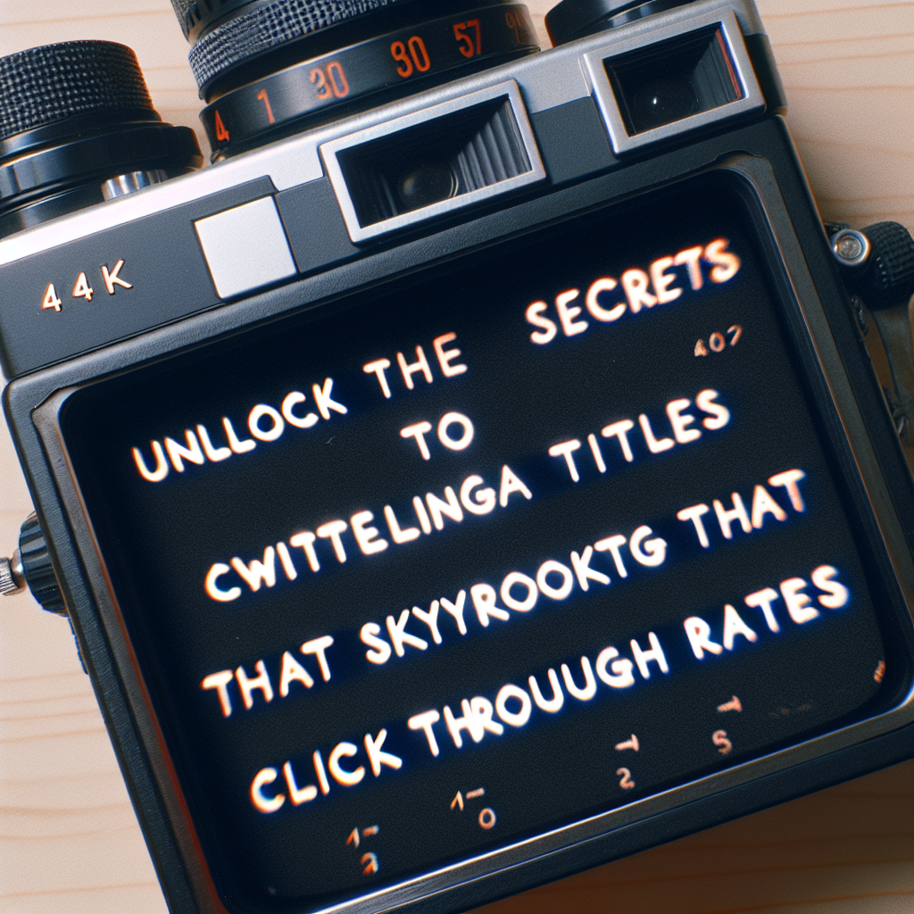 Unlock the Secrets to Writing Compelling Meta Titles That Skyrocket Click-Through Rates