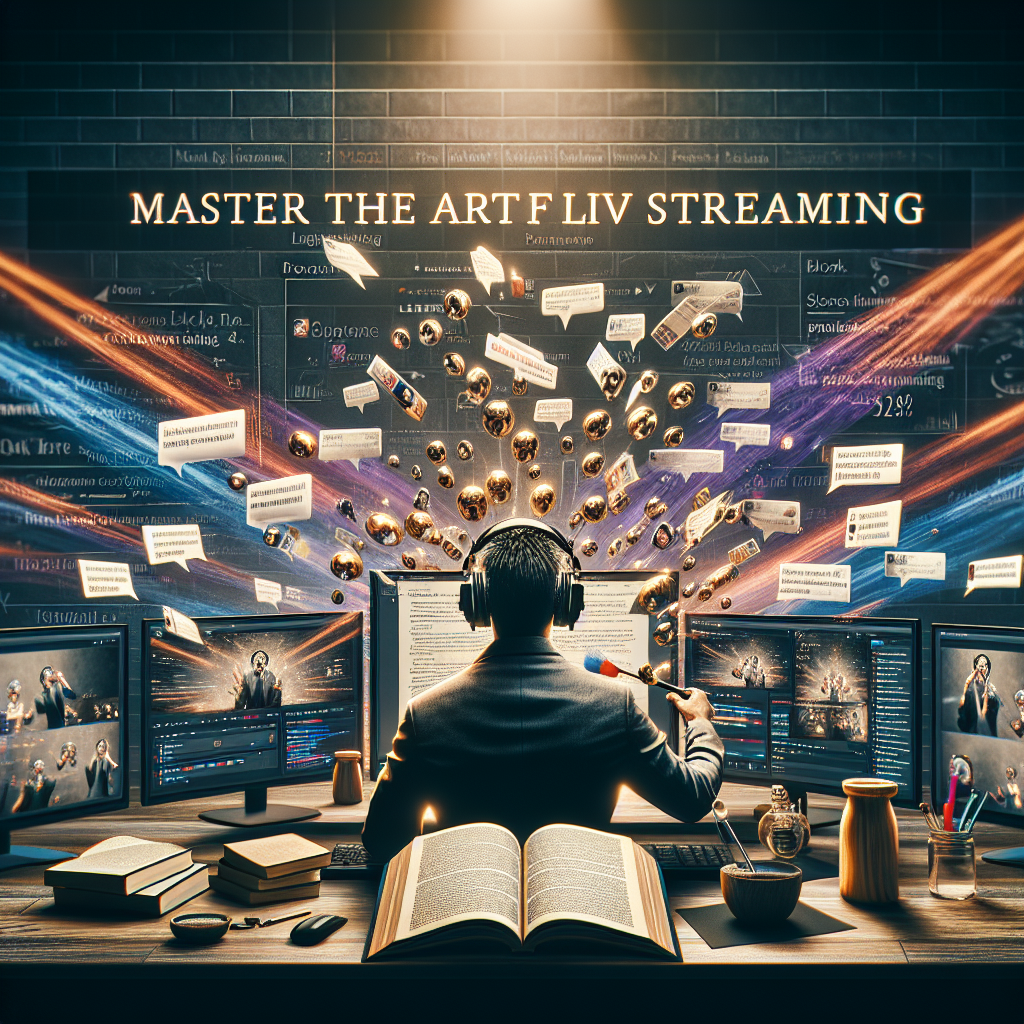 Master the Art of Live Streaming: Proven Strategies to Become a Successful Streamer and Build Your Audience