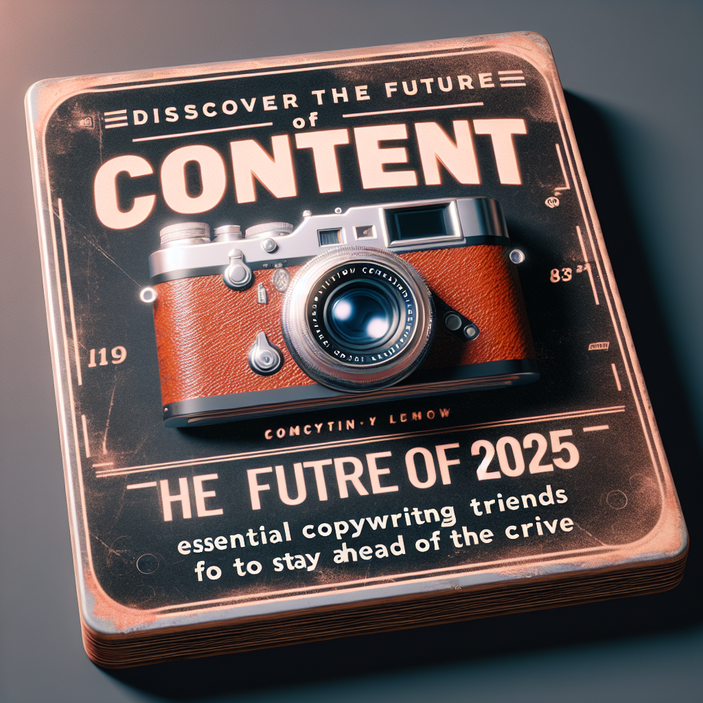 Discover the Future of Content: Essential Copywriting Trends for 2025 to Stay Ahead of the Curve Discover the Future of Content: Essential Copywriting Trends for 2025 to Stay Ahead of the Curve