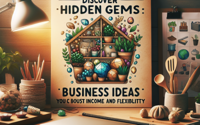 Discover Hidden Gems: Unique Business Ideas You Can Start From Home to Boost Income and Flexibility