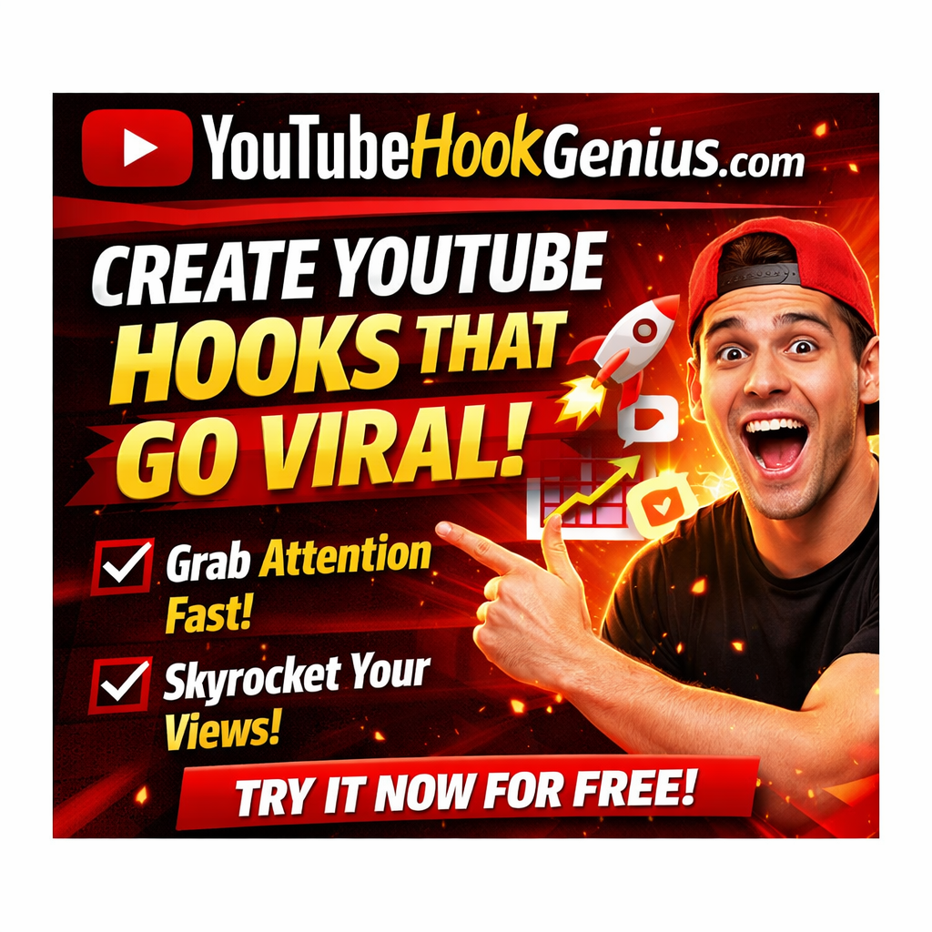 Generate Viral YouTube Headlines & Hooks In 7 Seconds Generate Viral YouTube Headlines & Hooks In 7 Seconds