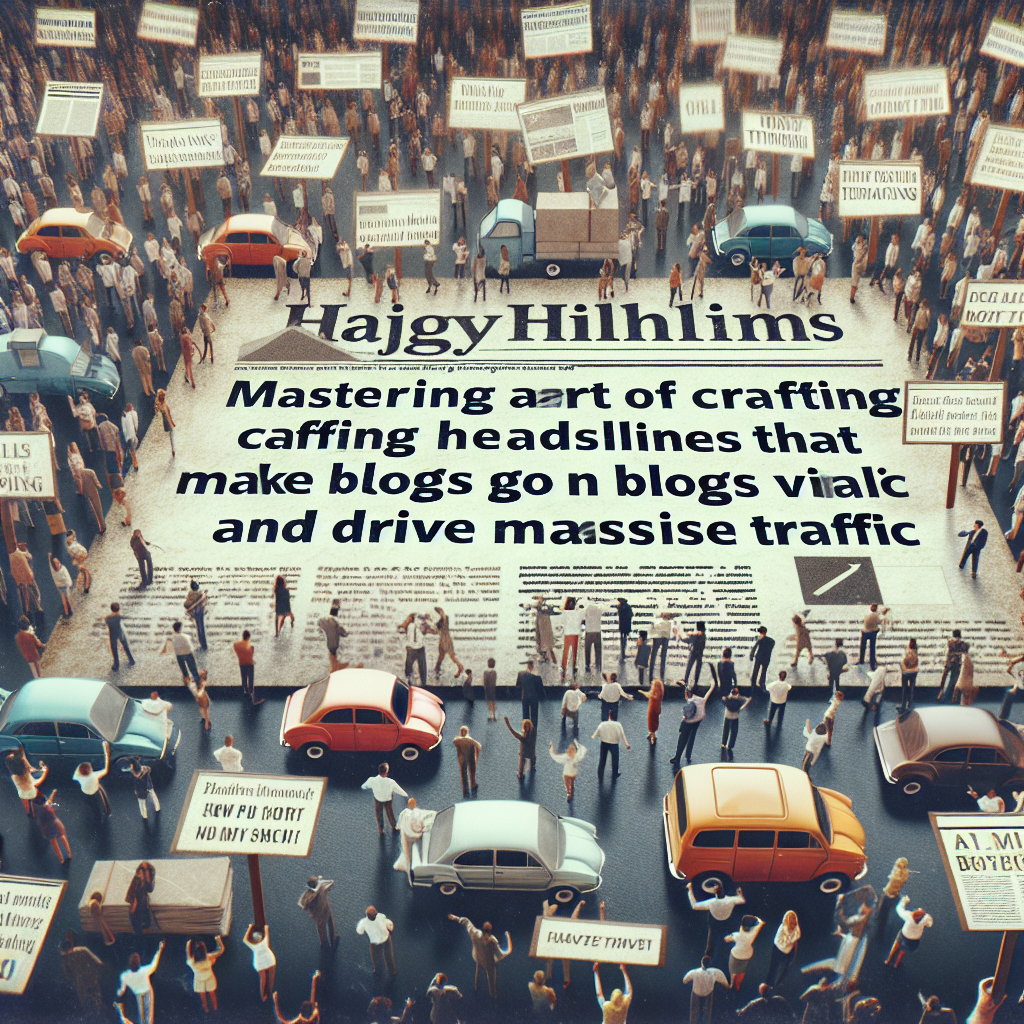 Mastering the Art of Crafting Headlines That Make Blogs Go Viral and Drive Massive Traffic Mastering the Art of Crafting Headlines That Make Blogs Go Viral and Drive Massive Traffic