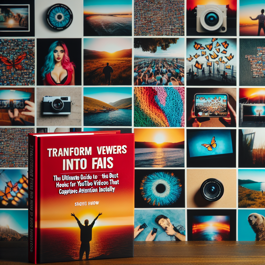 Transform Viewers into Fans: The Ultimate Guide to the Best Hooks for YouTube Videos That Capture Attention Instantly