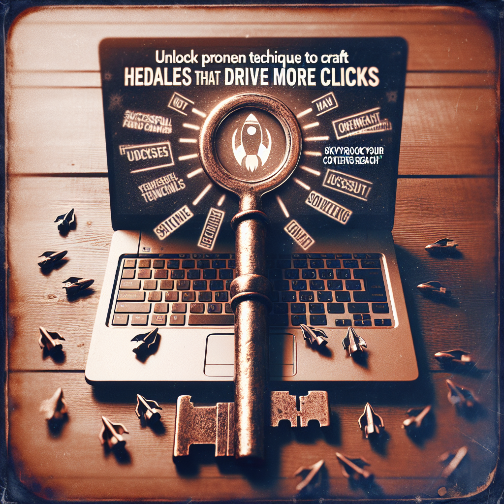 Unlock Proven Techniques to Craft Headlines That Drive More Clicks and Skyrocket Your Contents Reach Unlock Proven Techniques to Craft Headlines That Drive More Clicks and Skyrocket Your Contents Reach