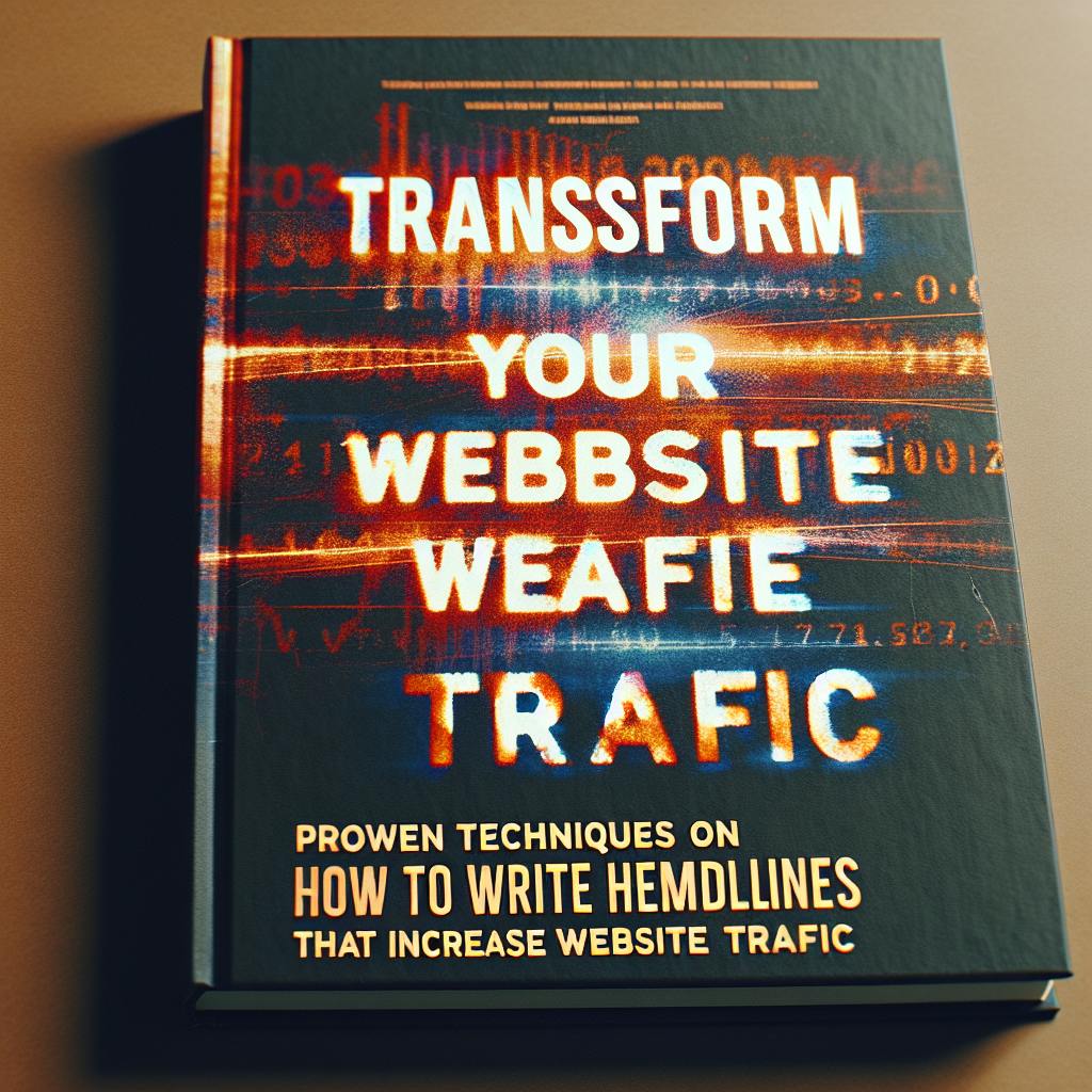 Transform Your Website Traffic: Proven Techniques on How to Write Headlines That Increase Website Traffic Transform Your Website Traffic: Proven Techniques on How to Write Headlines That Increase Website Traffic