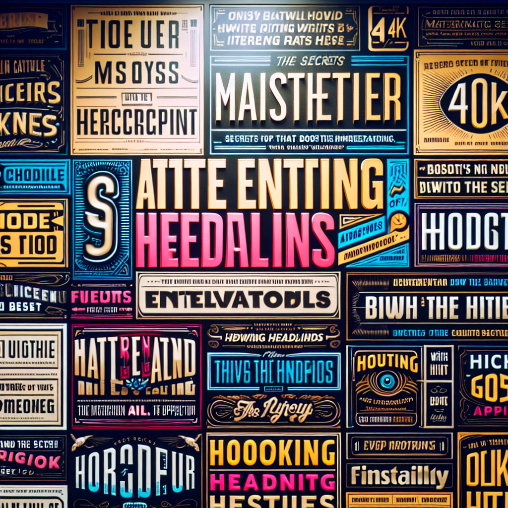 Master the Secrets of How to Write Headlines That Grab Attention Instantly and Skyrocket Your Click-Through Rates Master the Secrets of How to Write Headlines That Grab Attention Instantly and Skyrocket Your Click-Through Rates