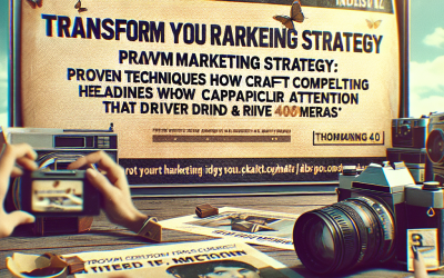 Transform Your Marketing Strategy: Proven Techniques on How to Craft Compelling Headlines That Capture Attention and Drive Results Transform Your Marketing Strategy: Proven Techniques on How to Craft Compelling Headlines That Capture Attention and Drive Results