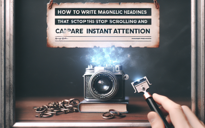 Unlock the Secret Formula: How to Write Magnetic Headlines That Stop Scrolling and Capture Instant Attention