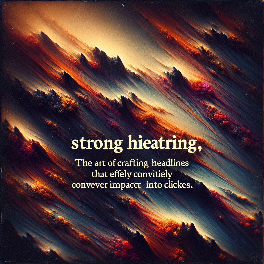 Master the Art of How to Craft Headlines That Turn Views into Clicks and Maximize Your Contents Impact