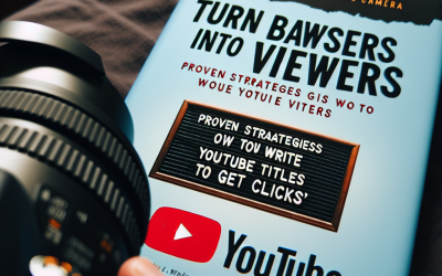 Turn Browsers into Viewers: Proven Strategies on how to write youtube titles that get clicks