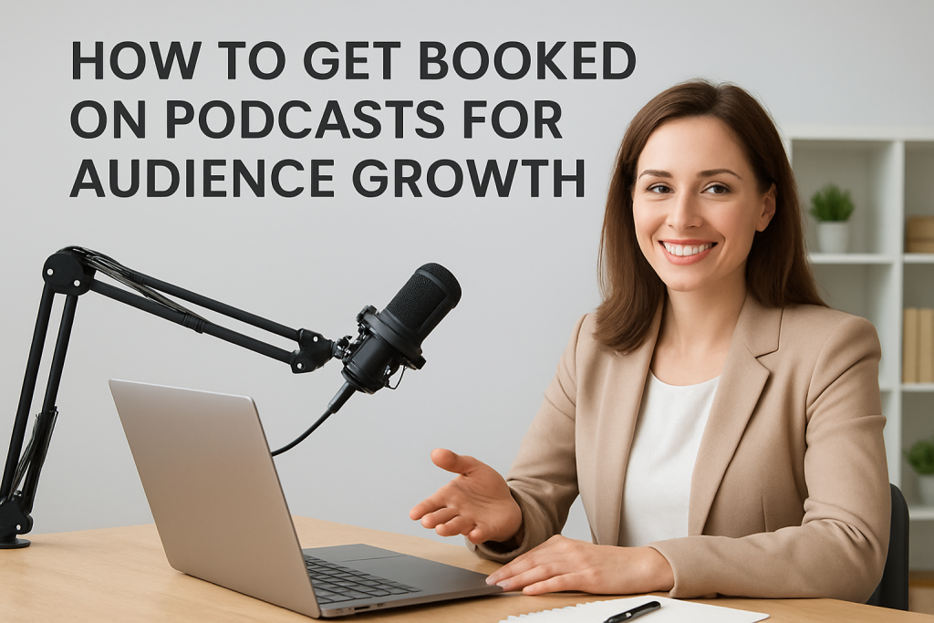 How To Get Booked On Podcasts For Audience Growth how to get booked on podcasts