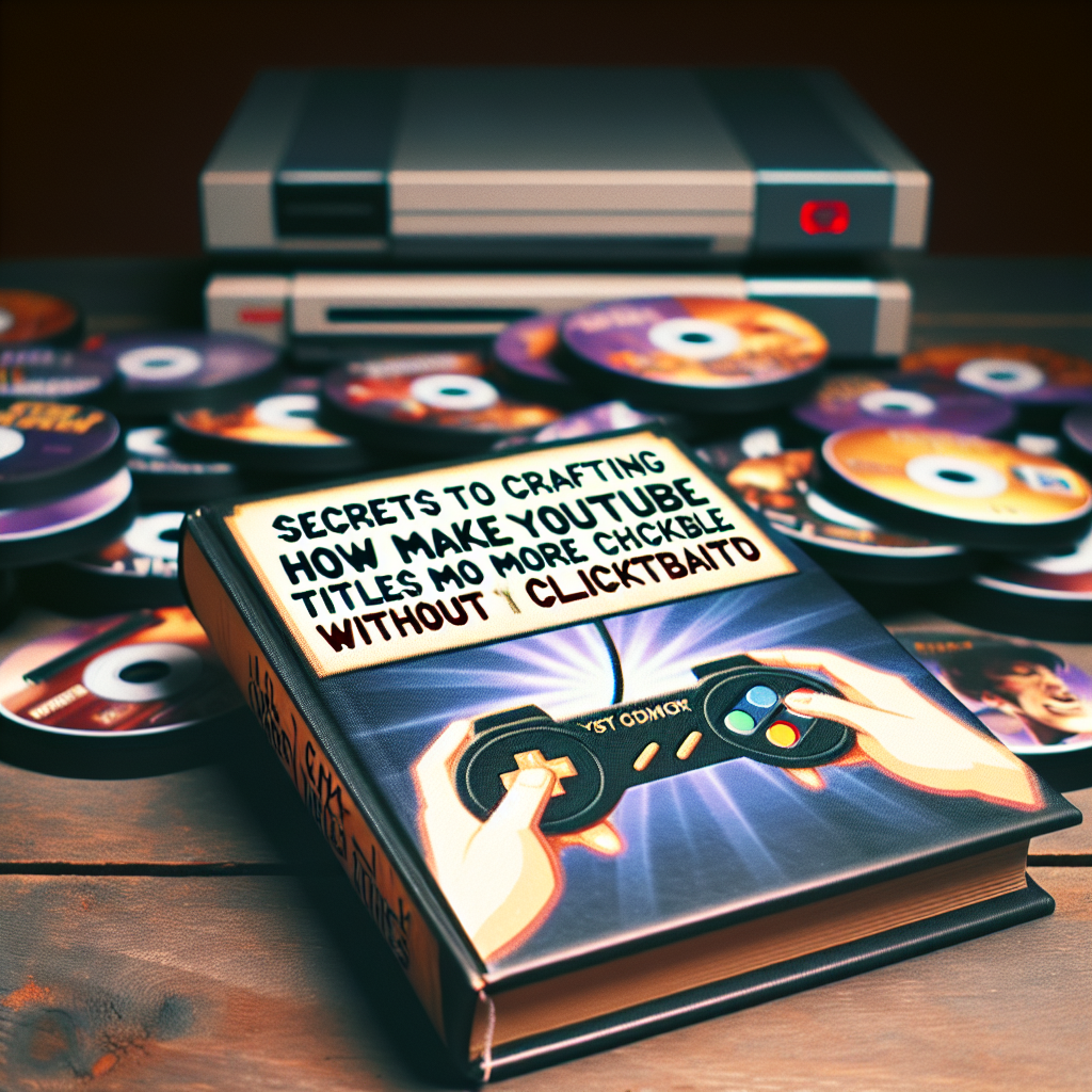 Elevate Your Video Game: Secrets to Crafting How to Make YouTube Titles More Clickable Without Clickbait