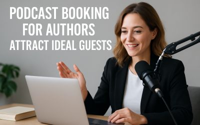 podcast booking for authors