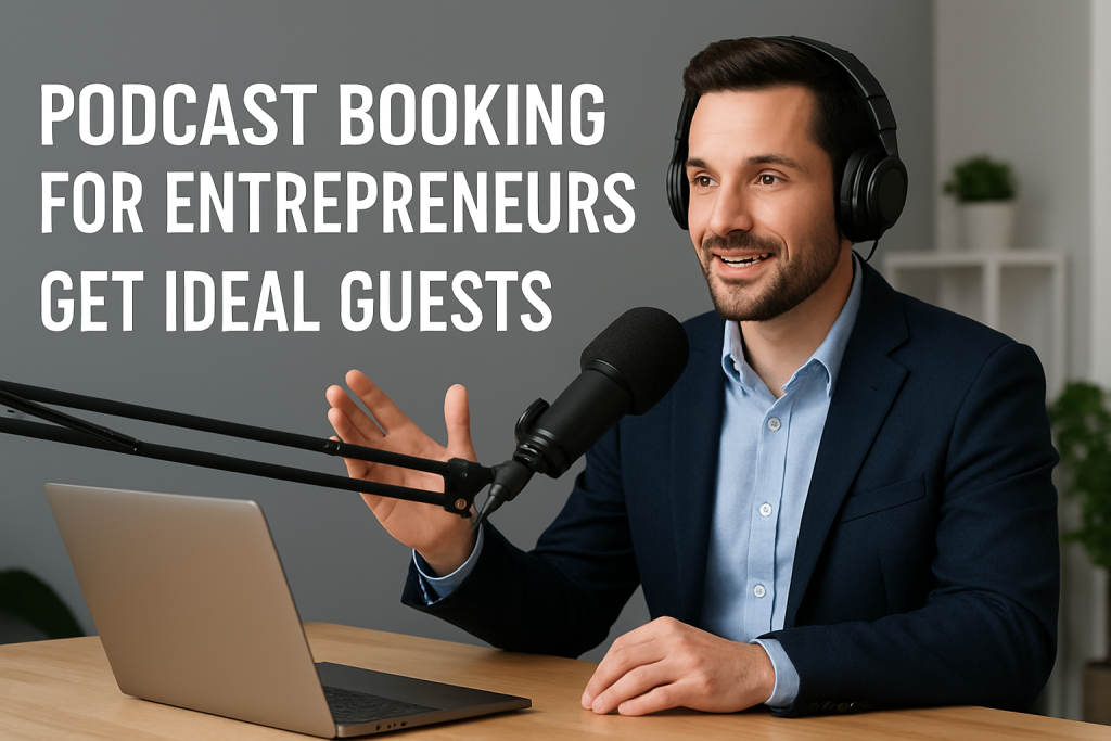 podcast booking for entrepreneurs