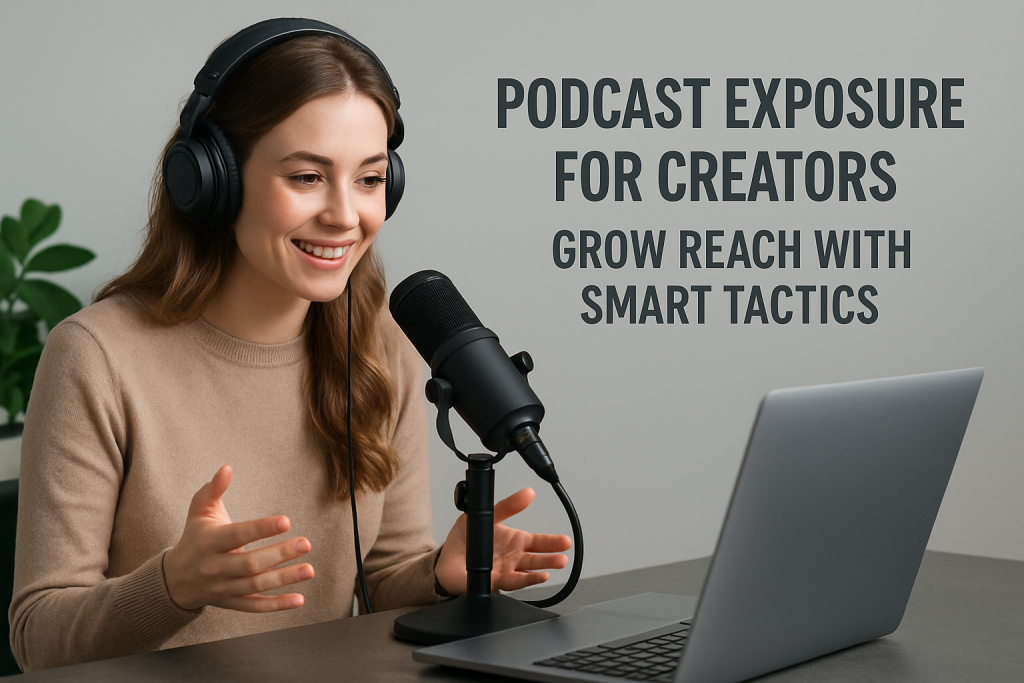 podcast exposure for creators