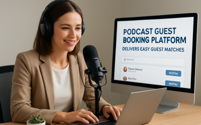 podcast guest booking platform