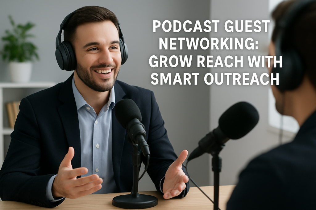 podcast guest networking