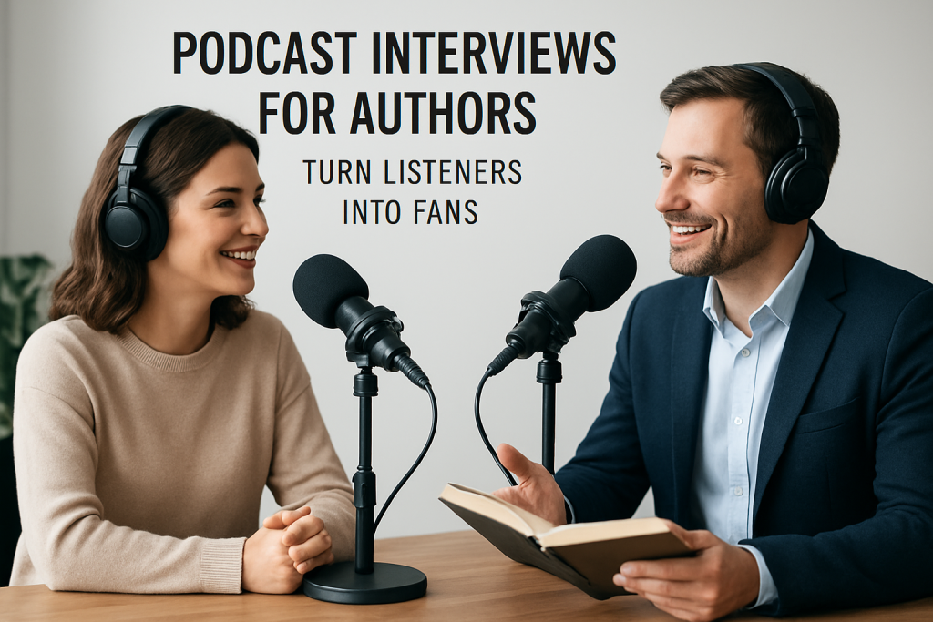 podcast interviews for authors