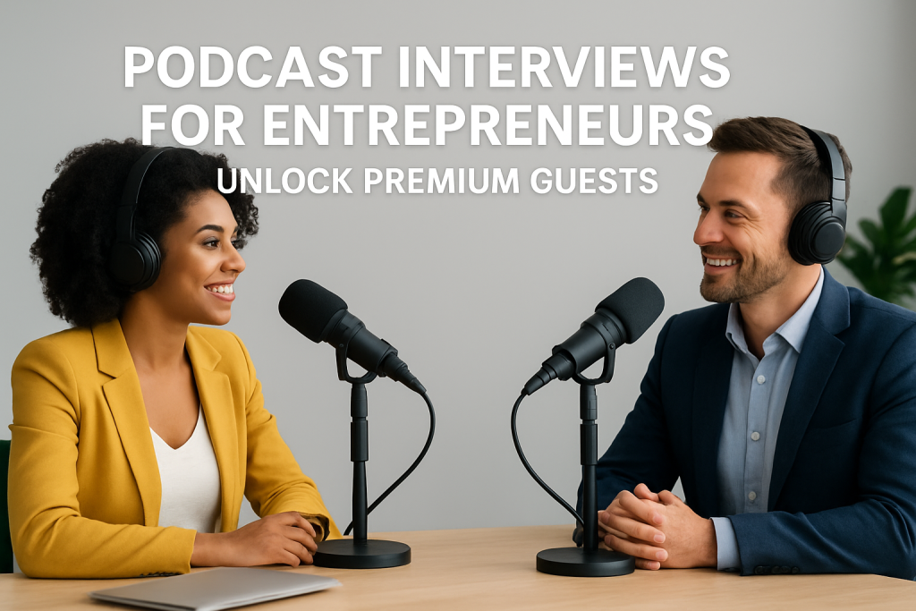 podcast interviews for entrepreneurs