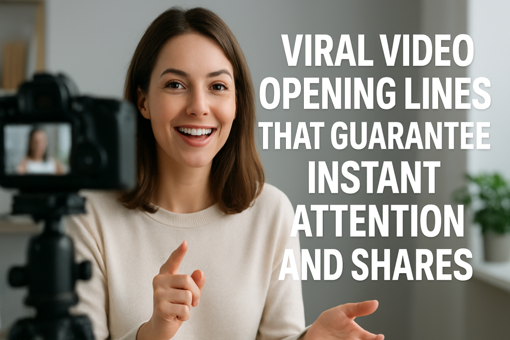 viral video opening lines