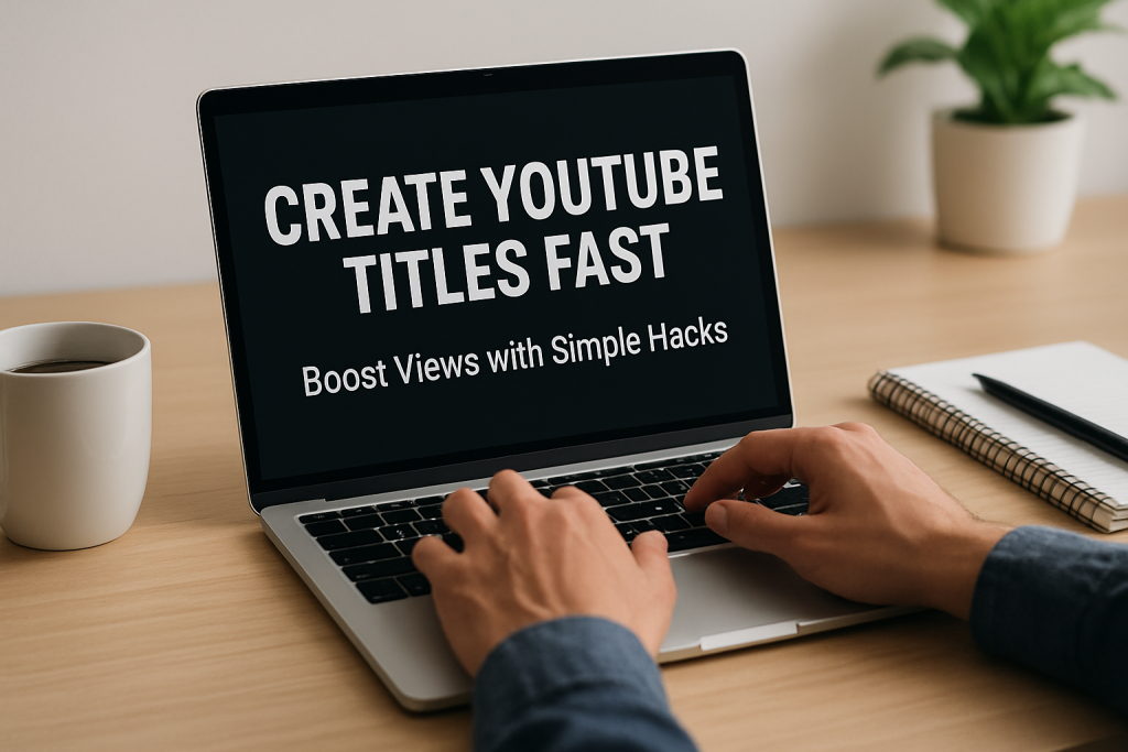 create youtube titles fast