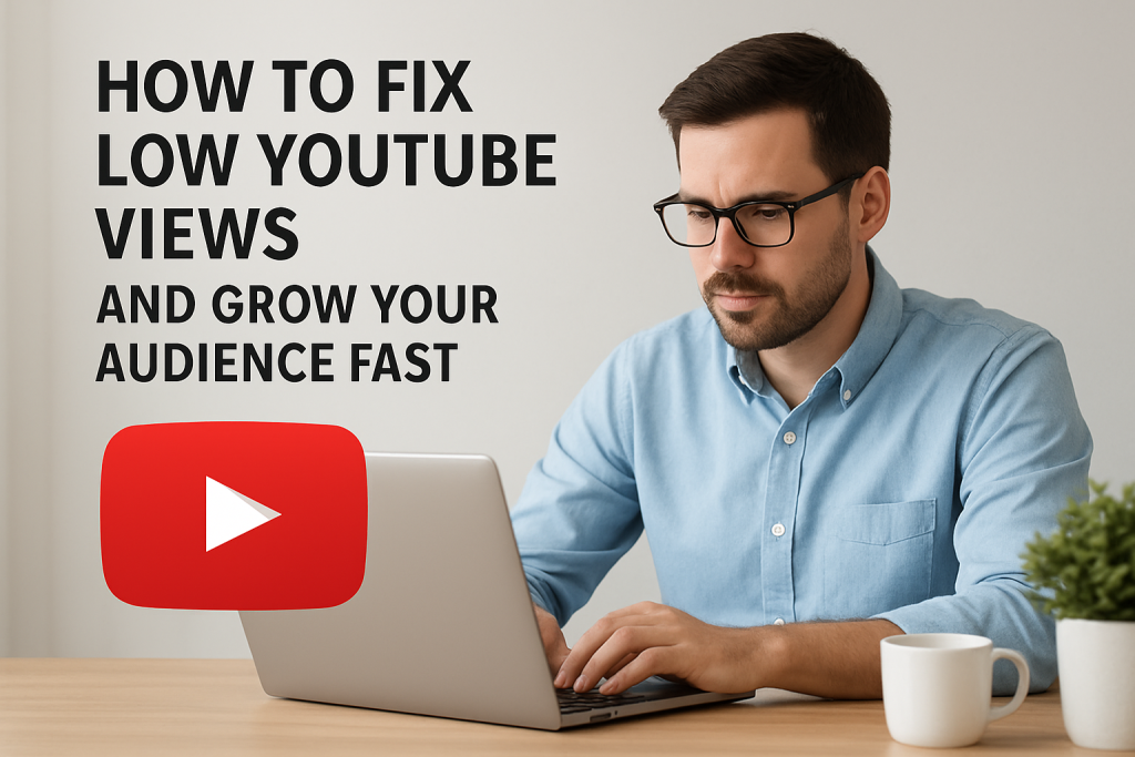 How to Fix Low YouTube Views and Grow Your Audience Fast how to fix low youtube views