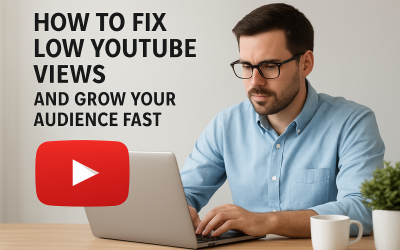 how to fix low youtube views