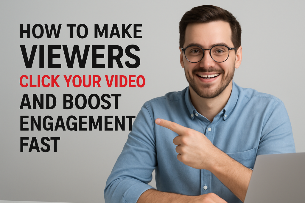 How to Make Viewers Click Your Video and Boost Engagement Fast how to make viewers click your video