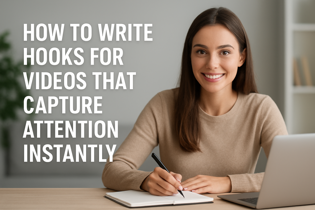 how to write hooks for videos