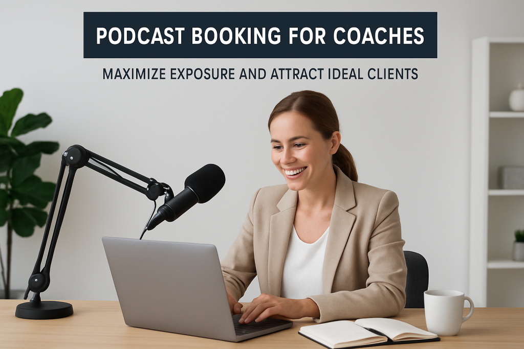 podcast booking for coaches