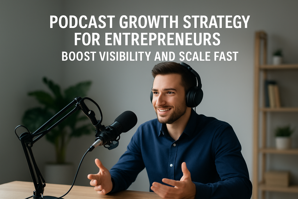podcast growth strategy for entrepreneurs