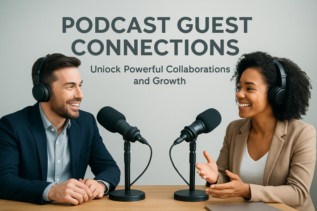 Podcast Guest Connections: Unlock Powerful Collaborations and Growth podcast guest connections