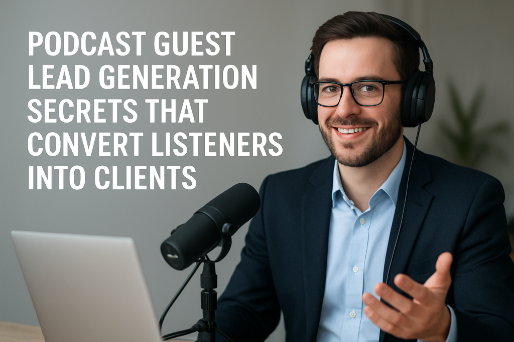 podcast guest lead generation