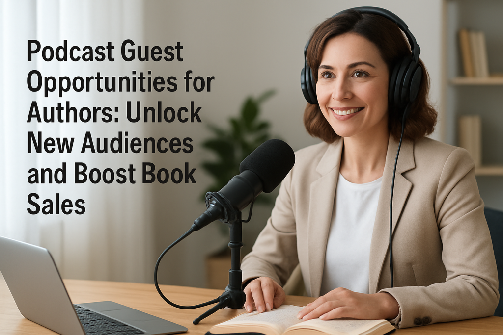 podcast guest opportunities for authors