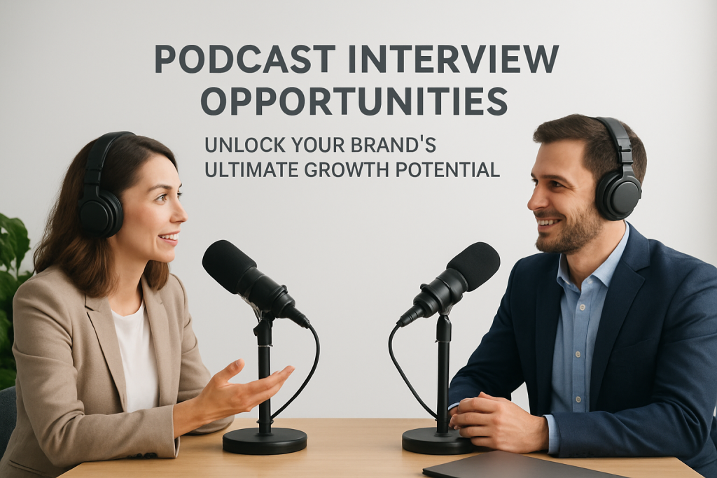 podcast interview opportunities