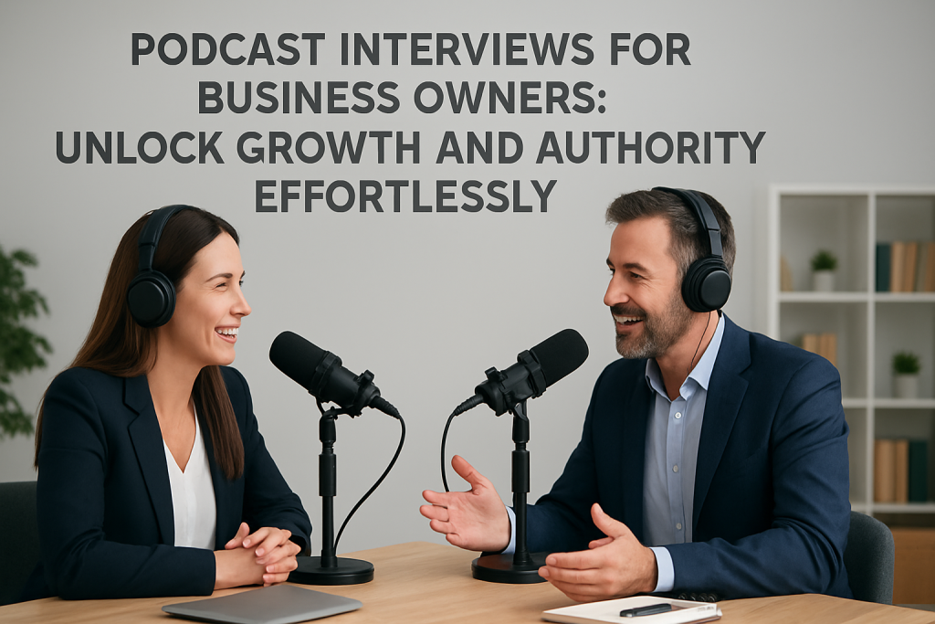 podcast interviews for business owners