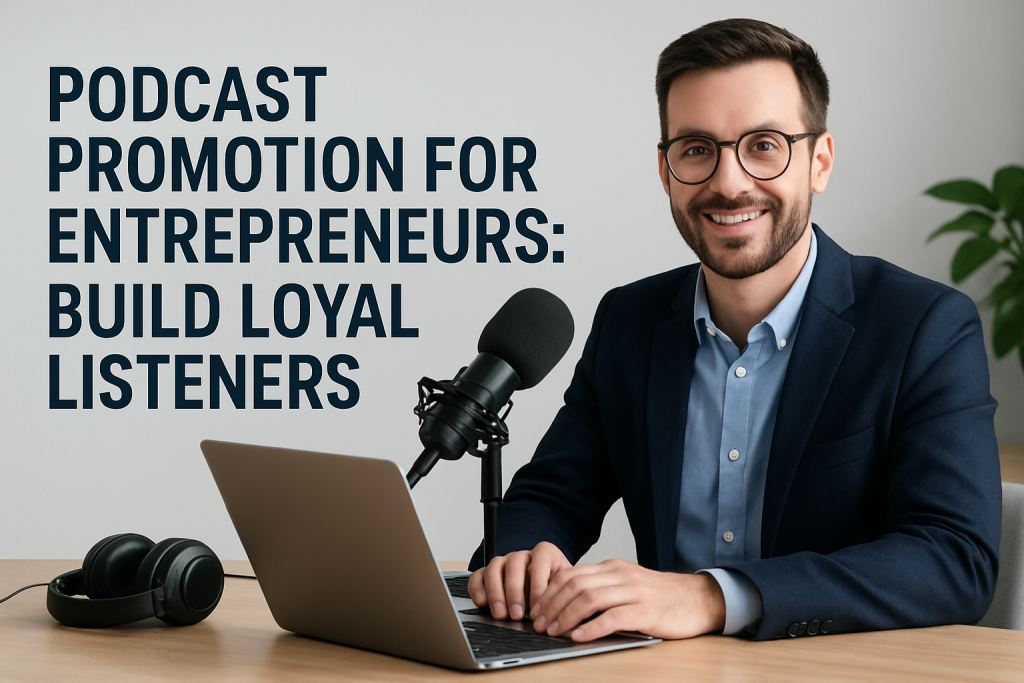 Podcast Promotion For Entrepreneurs: Build Loyal Listeners podcast promotion for entrepreneurs