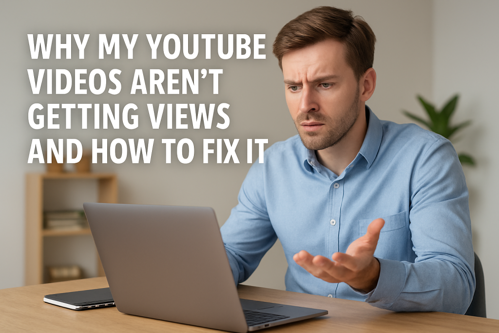 why my youtube videos are not getting views