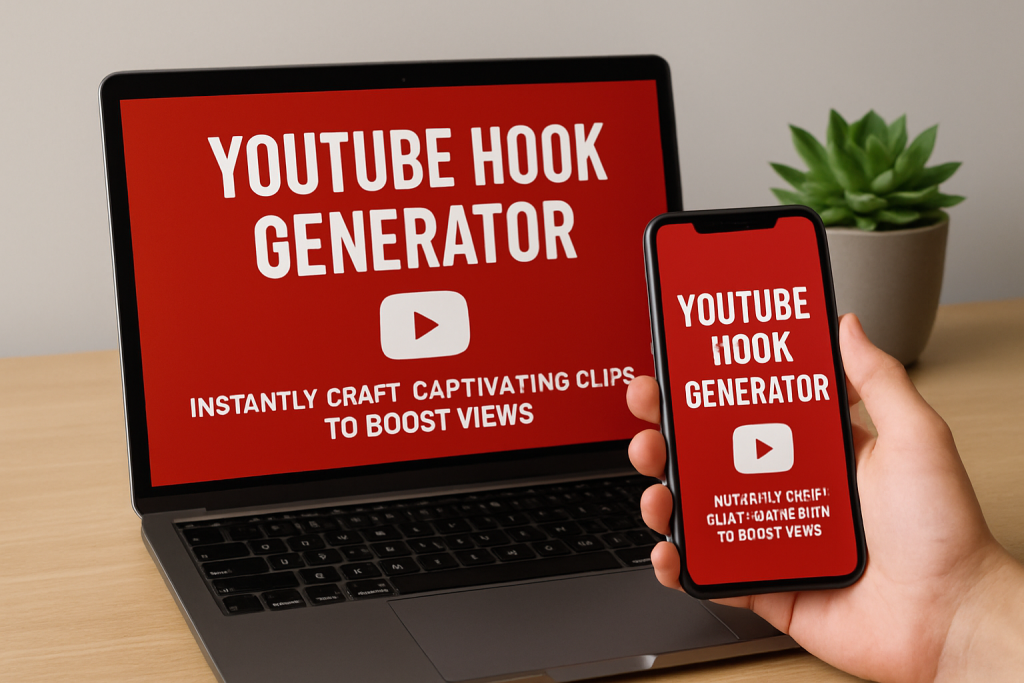 YouTube Hook Generator: Instantly Craft Captivating Clips to Boost Views youtube hook generator