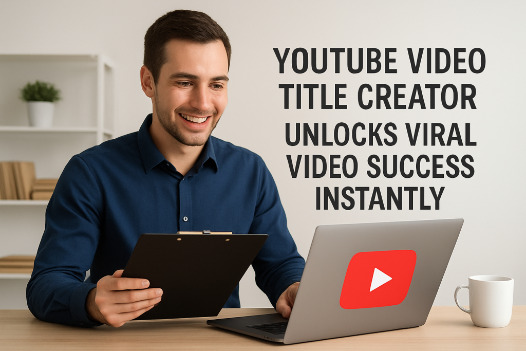 YouTube Video Title Creator Unlocks Viral Video Success Instantly youtube video title creator